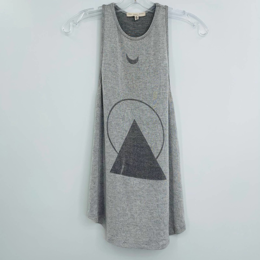 Truly Madly Deeply Flowy Racerback Tank Top